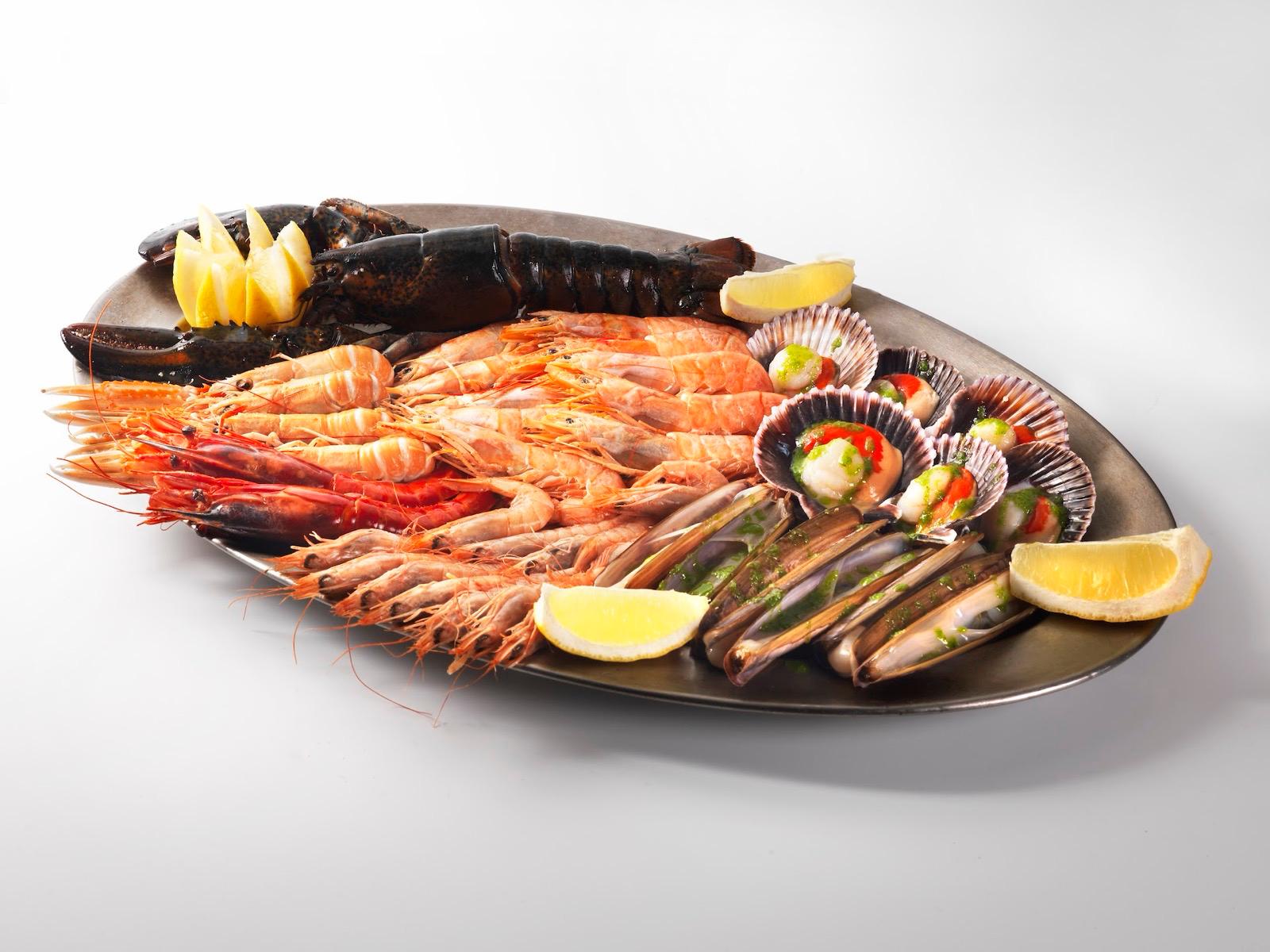 Mariscada de El Labriego con marisco gallego variado